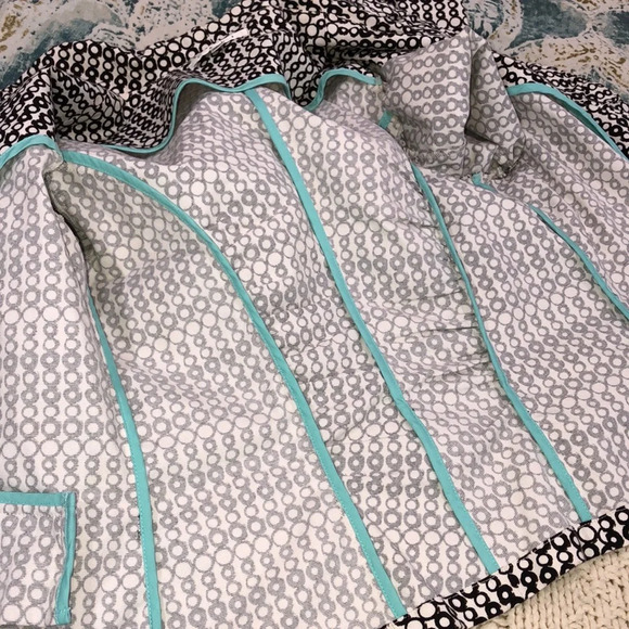 Cabi size 8 black & white circle print career blazer - Picture 5 of 8